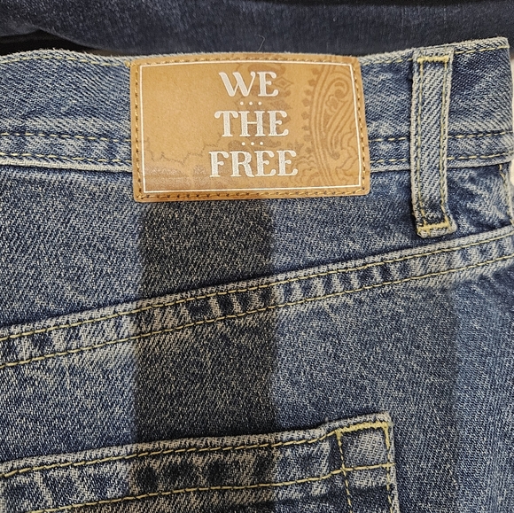 Free people Maggie midrise straight leg size 31 - Picture 3 of 5